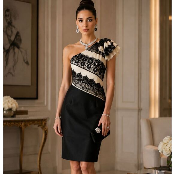 Carolina Herrera Dresses & Skirts - Carolina Herrera Silk Knee-Length Dress Size: US 8